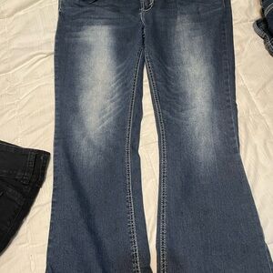 Wallflower Women's Medium Blue Bootcut Jeans